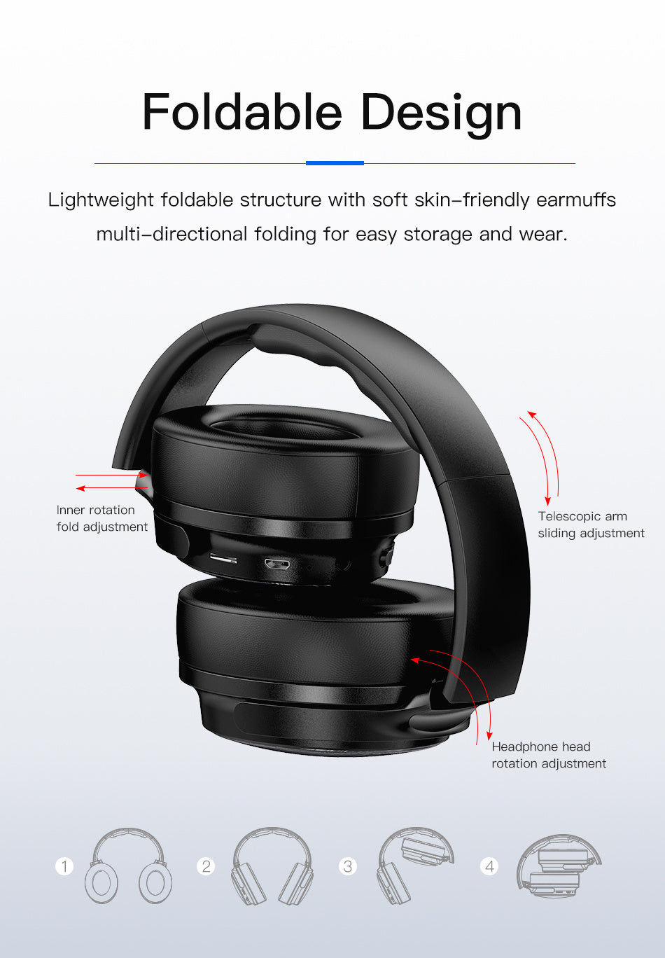 AWEI Wireless Stereo Bluetooth Headset