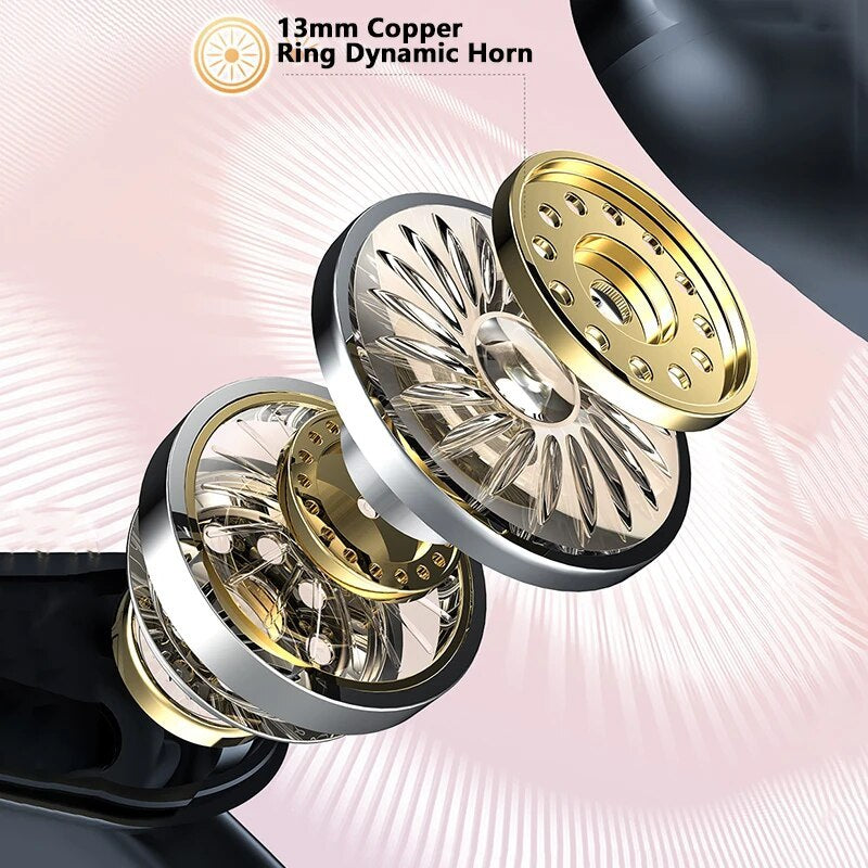 AWEI Four-microphone ENC Call Dry-reducing Bluetooth Headset