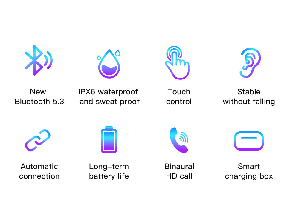 AWEI True Wireless Bluetooth Charging Pod Headphones