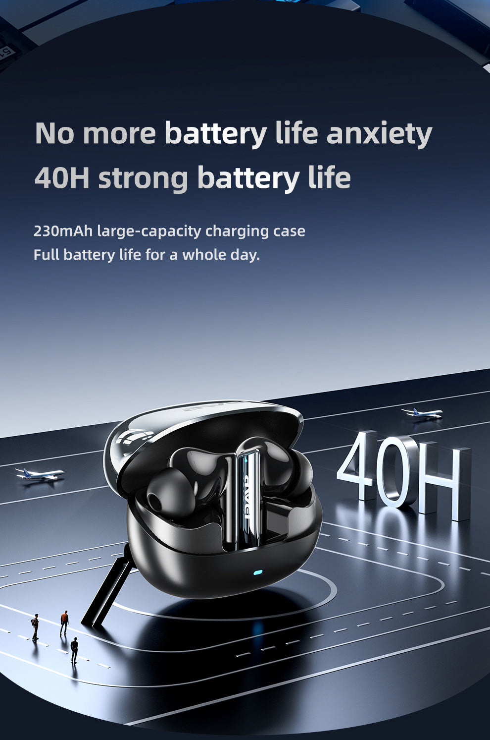 AWEI ANC ENC True Wireless Sports Bluetooth Earphones