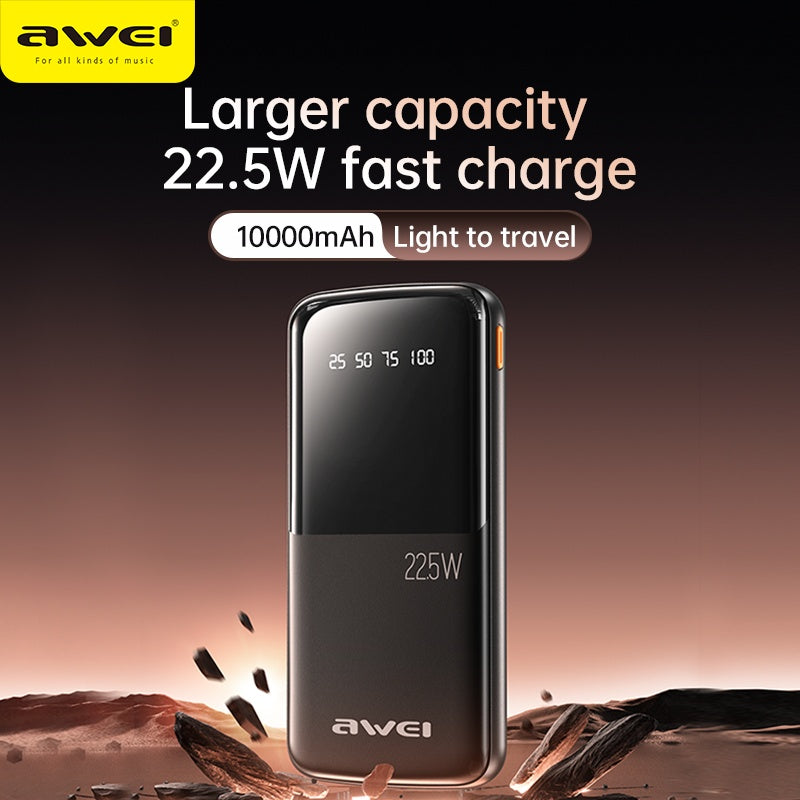 AWEI 22.5W Fast Charging Power Bank