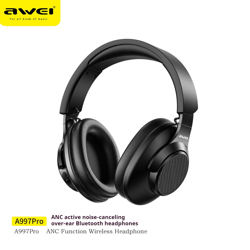 AWEI ANC Active Noise Cancelling Bluetooth Headset